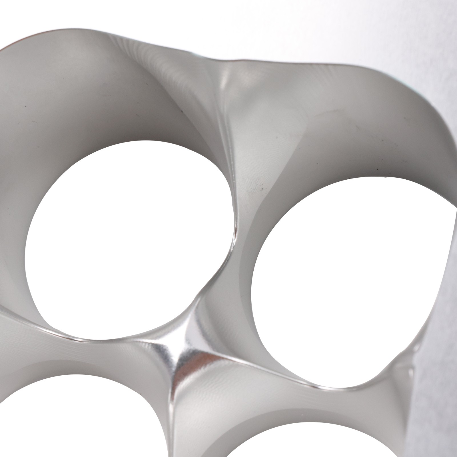 Silver 2-inch Aluminum 4150 CNC Machined Carburetor Spacer Square Bore 4 Port US