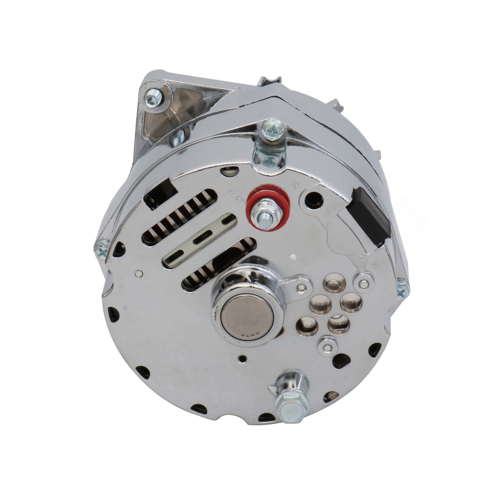 Alternator For 110Amp Chrome 1 Wire Self Exciting Street Rod GM 305 350 BBC SBC