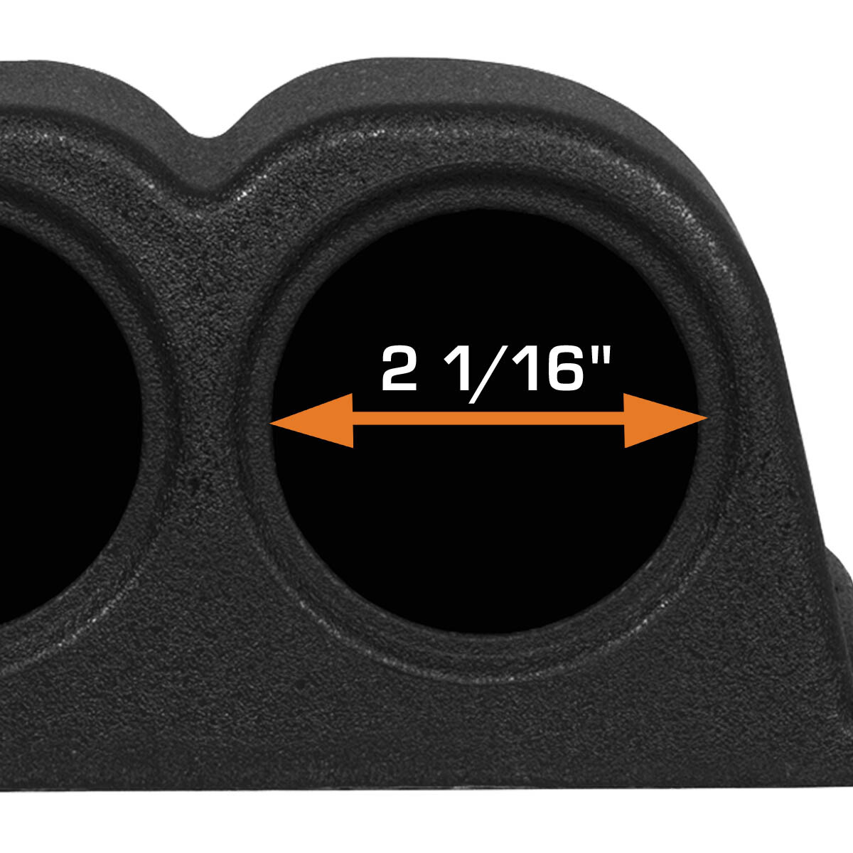 52mm UNIVERSAL DUAL DASH 2 GAUGE POD MOUNT HOLDER 2inch