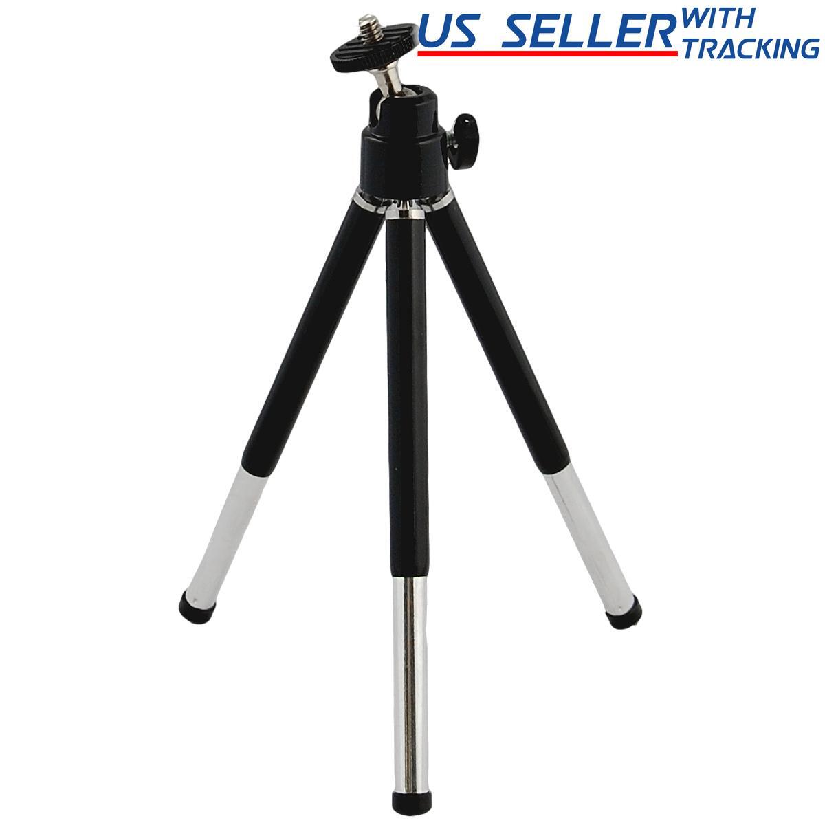 7" Lightweight Mini Tripod with Pan Tilt Head for Digital Cameras and Camcorders