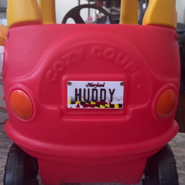 Personalized Mini License Plate Tag – Custom 3D 4x2” State Plate for Kids