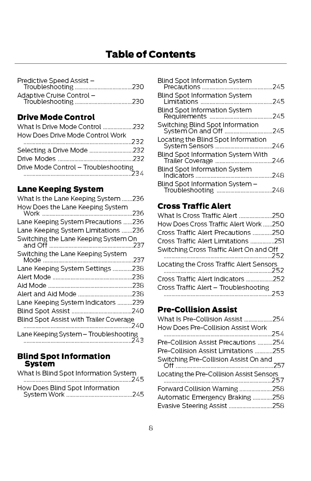 2025 Ford Maverick Owners Manual User Guide - FULL COLOR