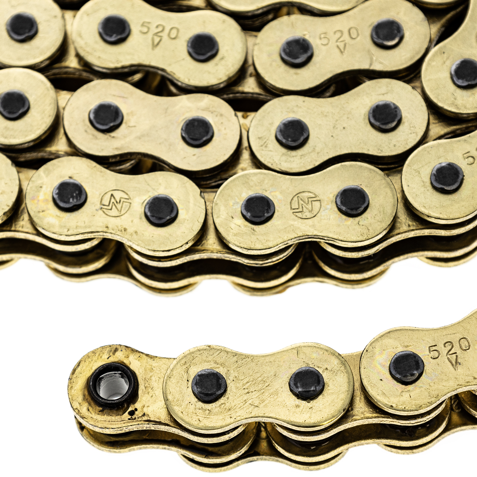 NICHE Gold 520 X-Ring Chain 120 Links With Connecting Master Link Motorcycle