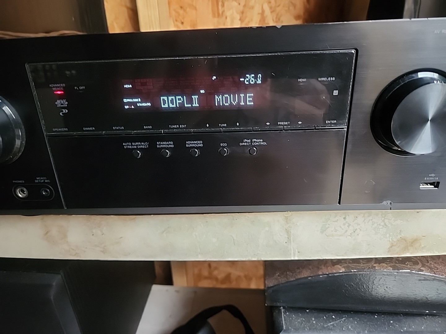 Pioneer VSX-830-K 5.2 Channel HDMI AV Receiver