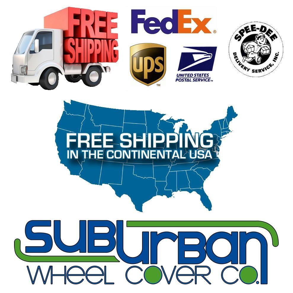 👀 2014-2023 Ford Transit Connect Van 543-16S 16" Replacement Hubcaps LOGO SET ✅