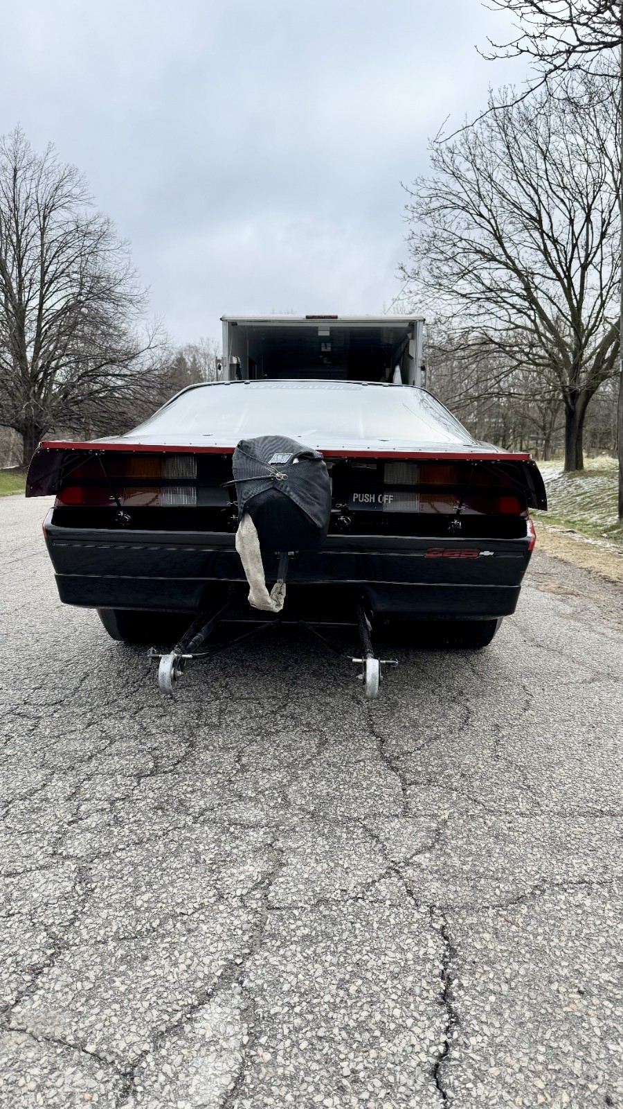 Camaro Wing Chevy 82-92 black, brushed, satin, polished anodized aluminum