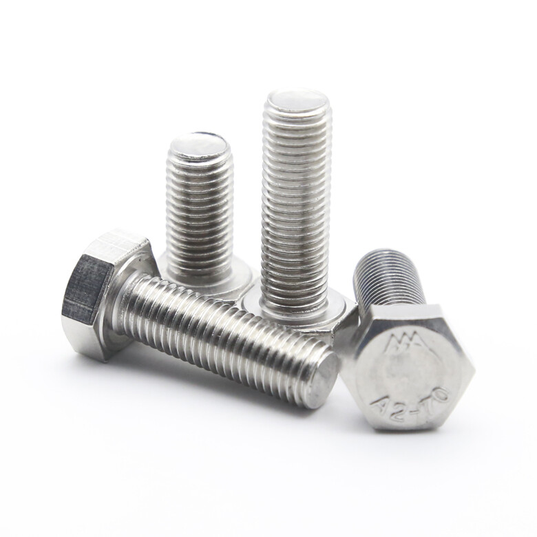 M9x1 / M9x1.25 304 Stainless Steel M9 Hexagon Head BoltsHex Head Screws Pitch
