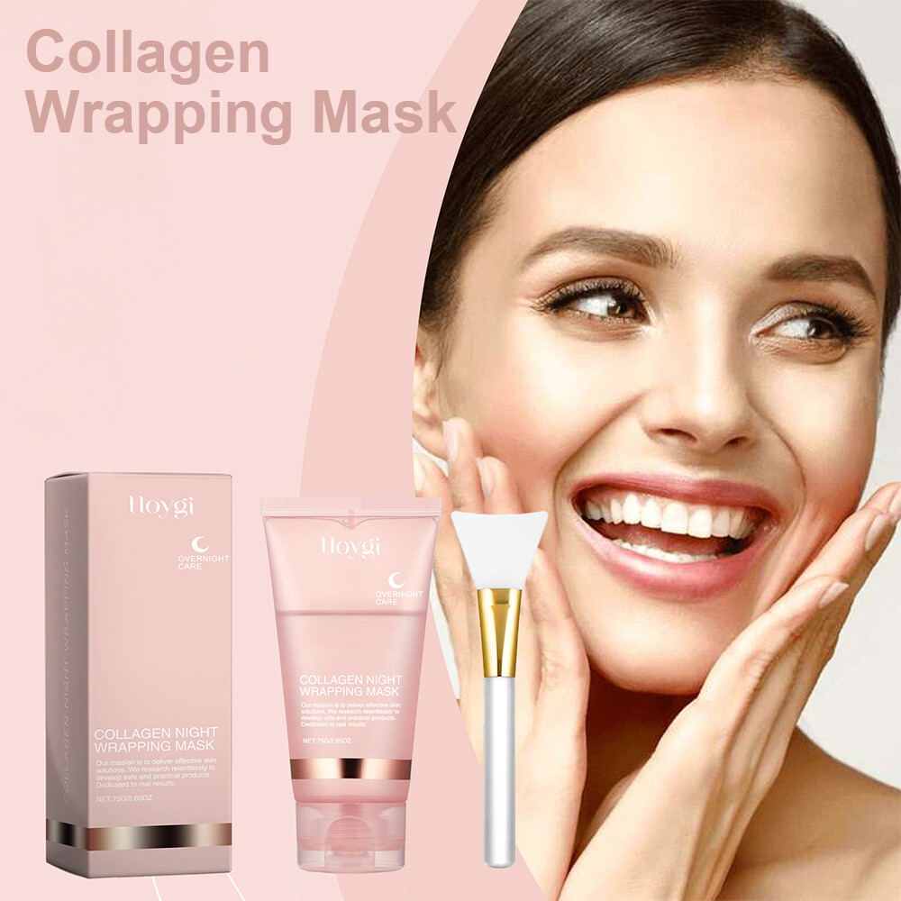 Collagen Overnight Wrapping Mask KOREAN GLASS SKIN ROUTINE Elasticity Hydration