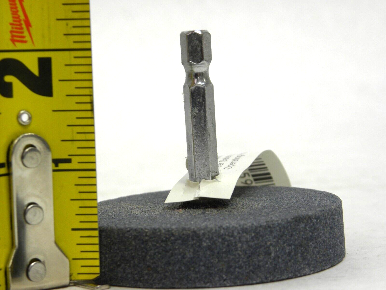 Grinding Stone Wheel 2-1/2" Dia x 1/2" - ( 1/4" Hex Shank Drill Bit Attachment)
