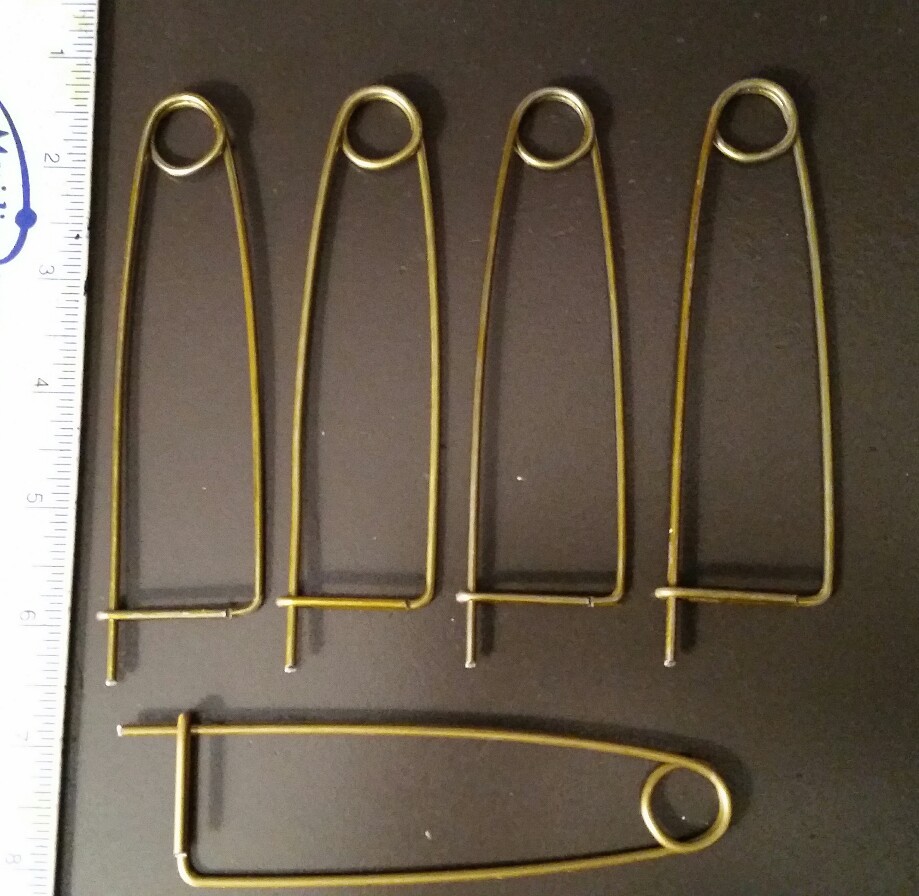 5 CRABBING CRAB TRAP BAIT CLIPS HOLDERS - 13 Gauge