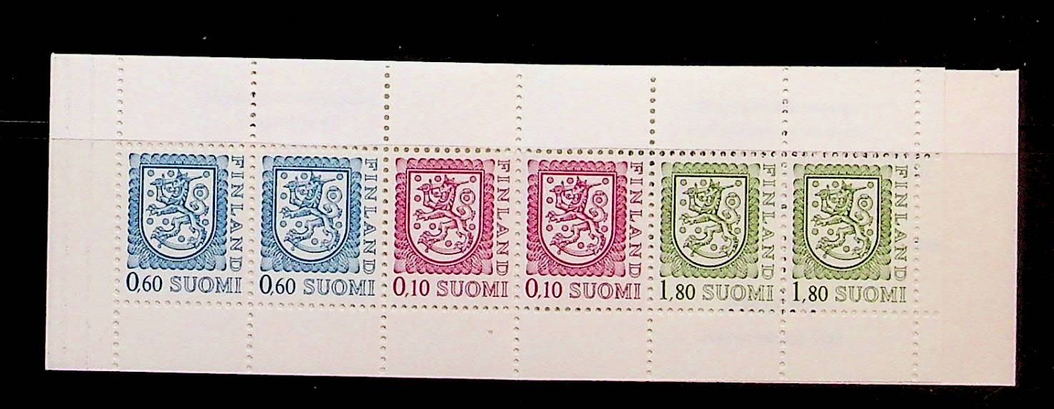 FINLAND Sc 713a NH BOOKLET OF 1985 - ARMS - Sc$3.50 - (FMJ25)