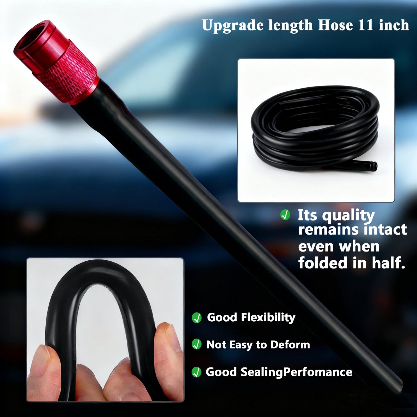 US STOCK EVAP Adapter Smoke Machine Service Port M12x1.5mm Connector Leak Tester