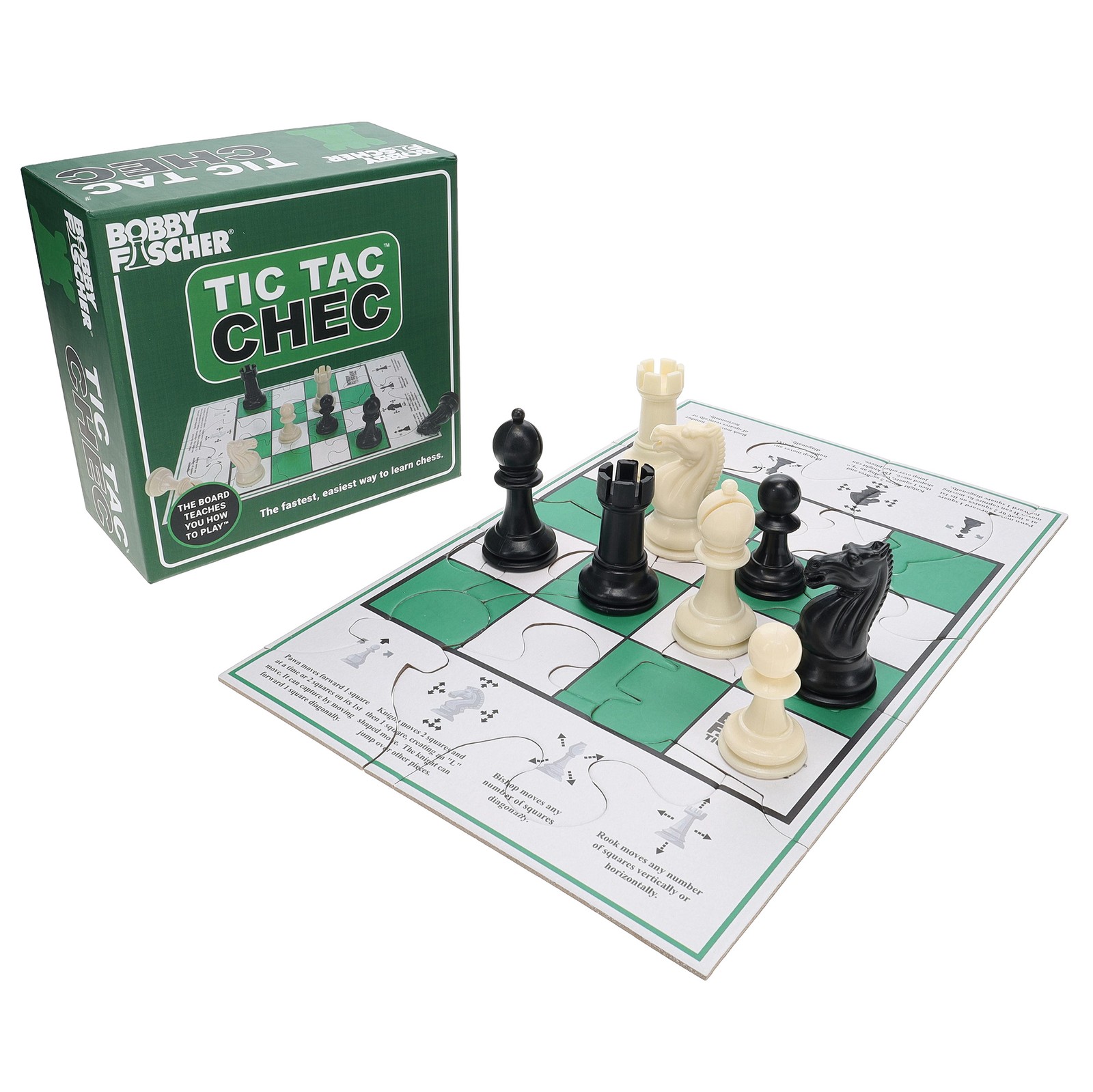 Bobby Fischer Tic Tac Chec Game