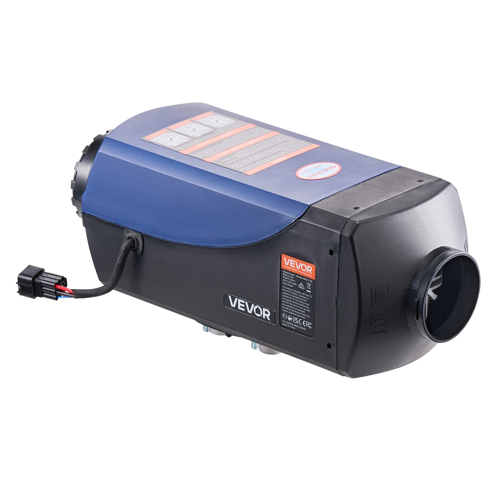 VEVOR Diesel Heater Portable Diesel Air Heater 8KW DC 12V/24V 2.6 Gal Large Tank