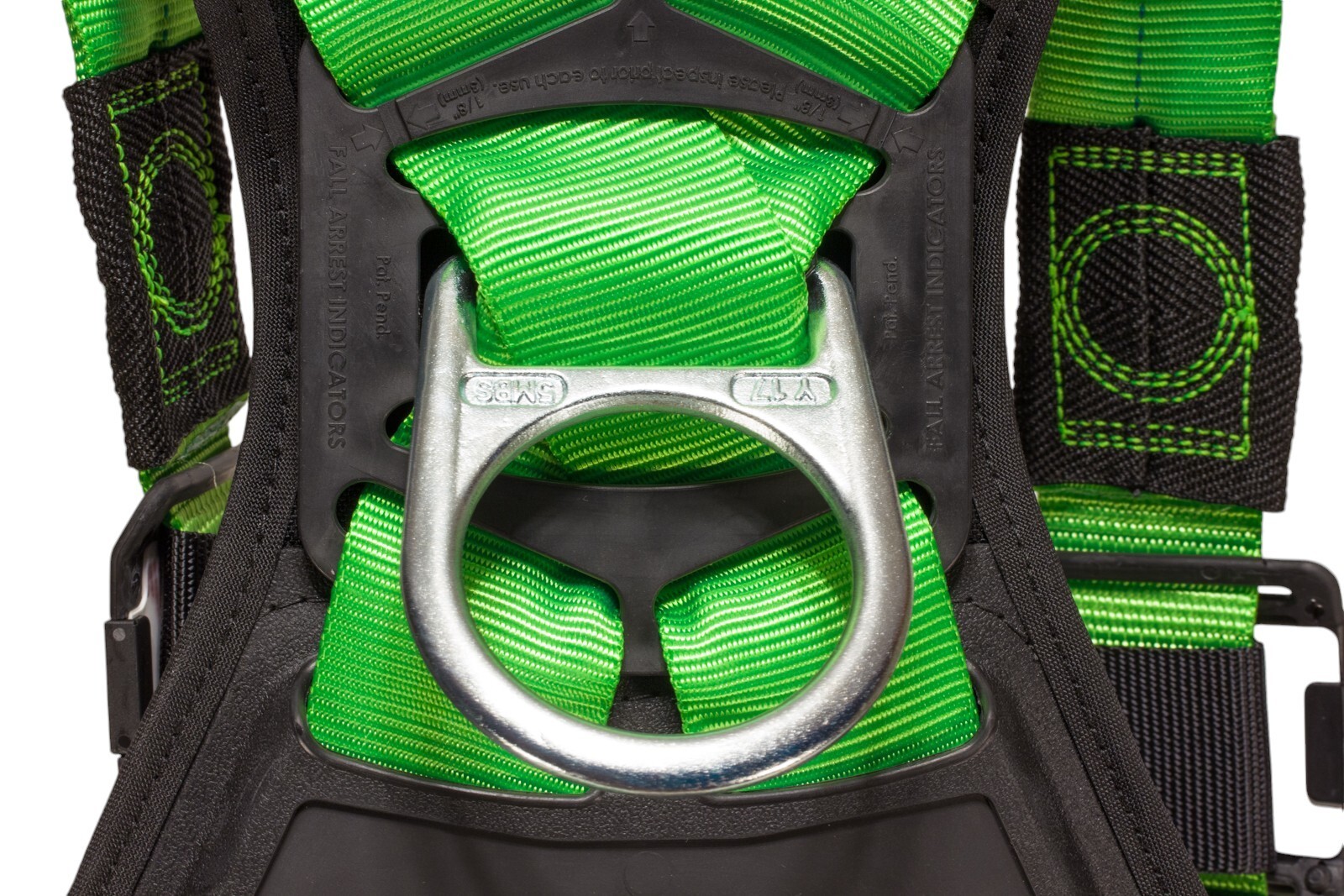 Miller Revolution Harness XS Green Python Webbing Quick Connect Leg Buckles