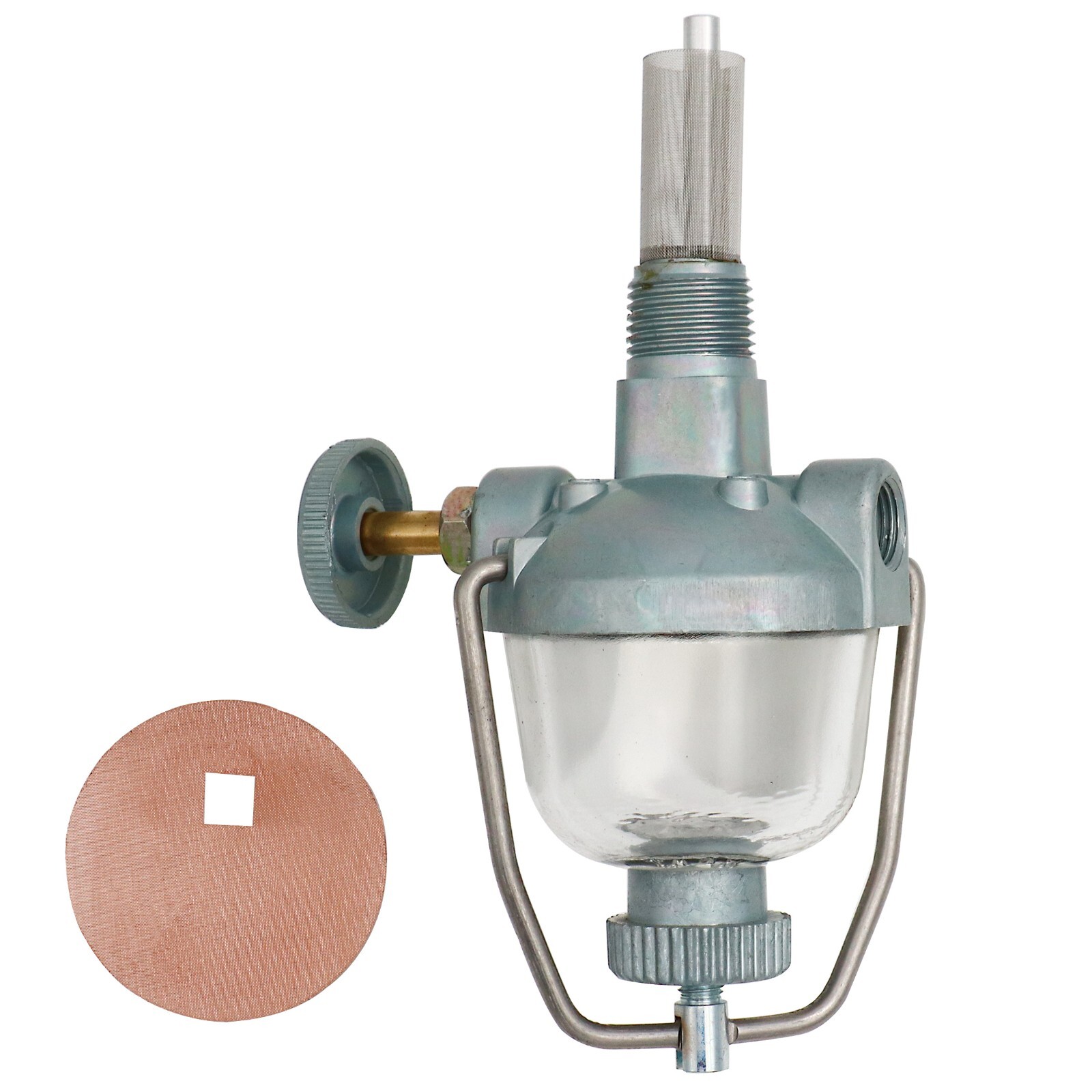 Fuel Sediment Bowl Gas w/ Shut Off For Ford NAA Jubilee 2N 8N 9N 2N9155B NAA9155