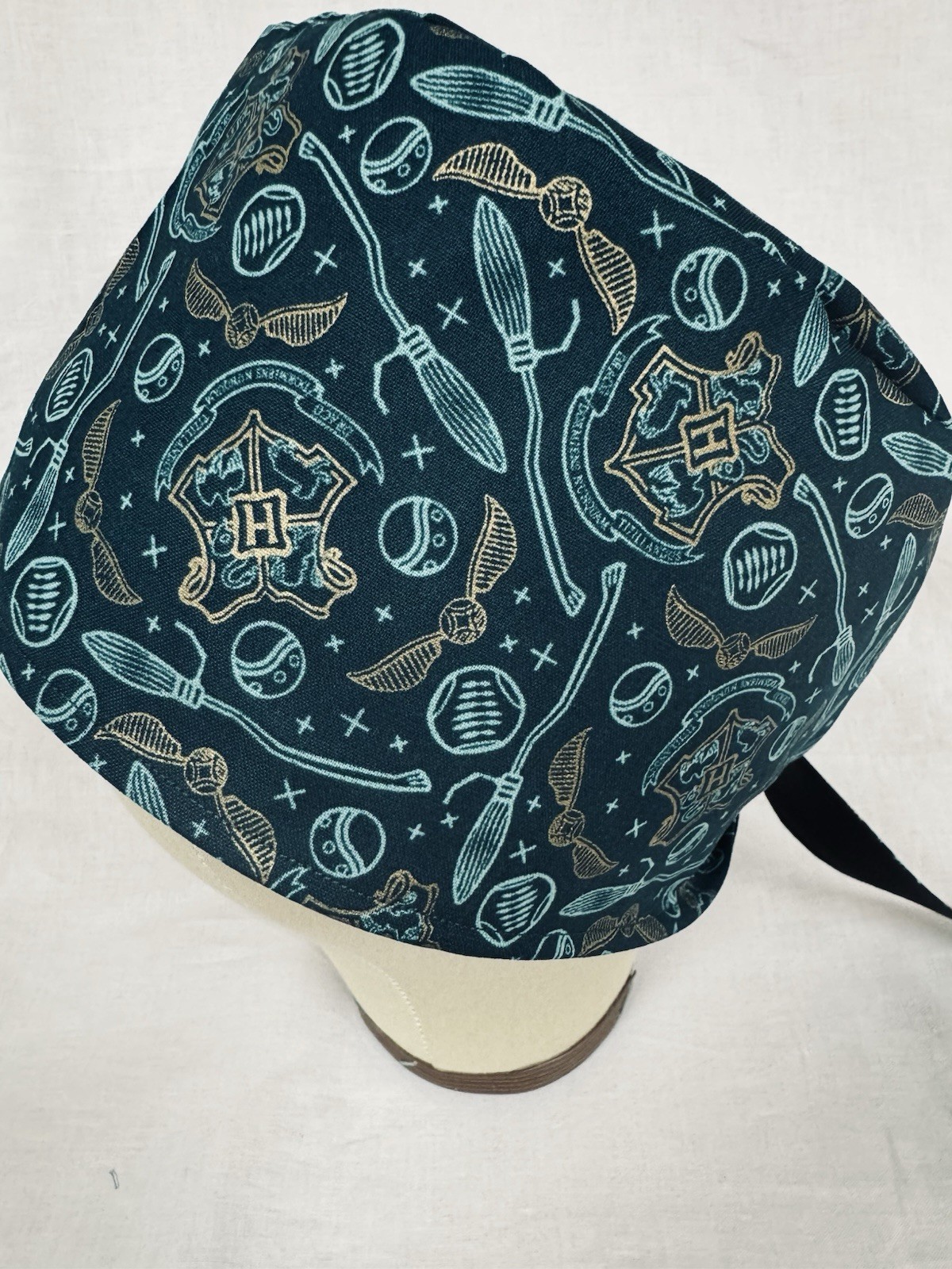 Men/Women Surgical Scrub Cap Lined HP Metallic Toss 100% Cotton Great Cap