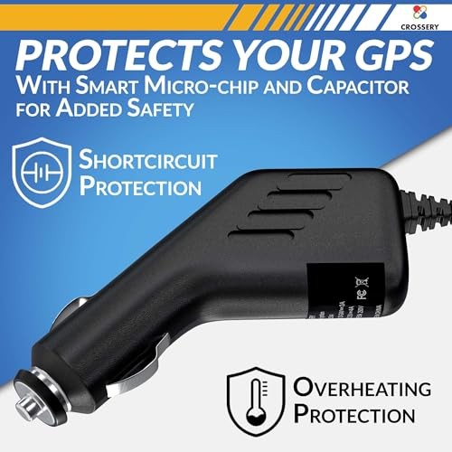 TND Car Charger for Magnetic Slice Compatible with Rand McNally GPS TND Tablet