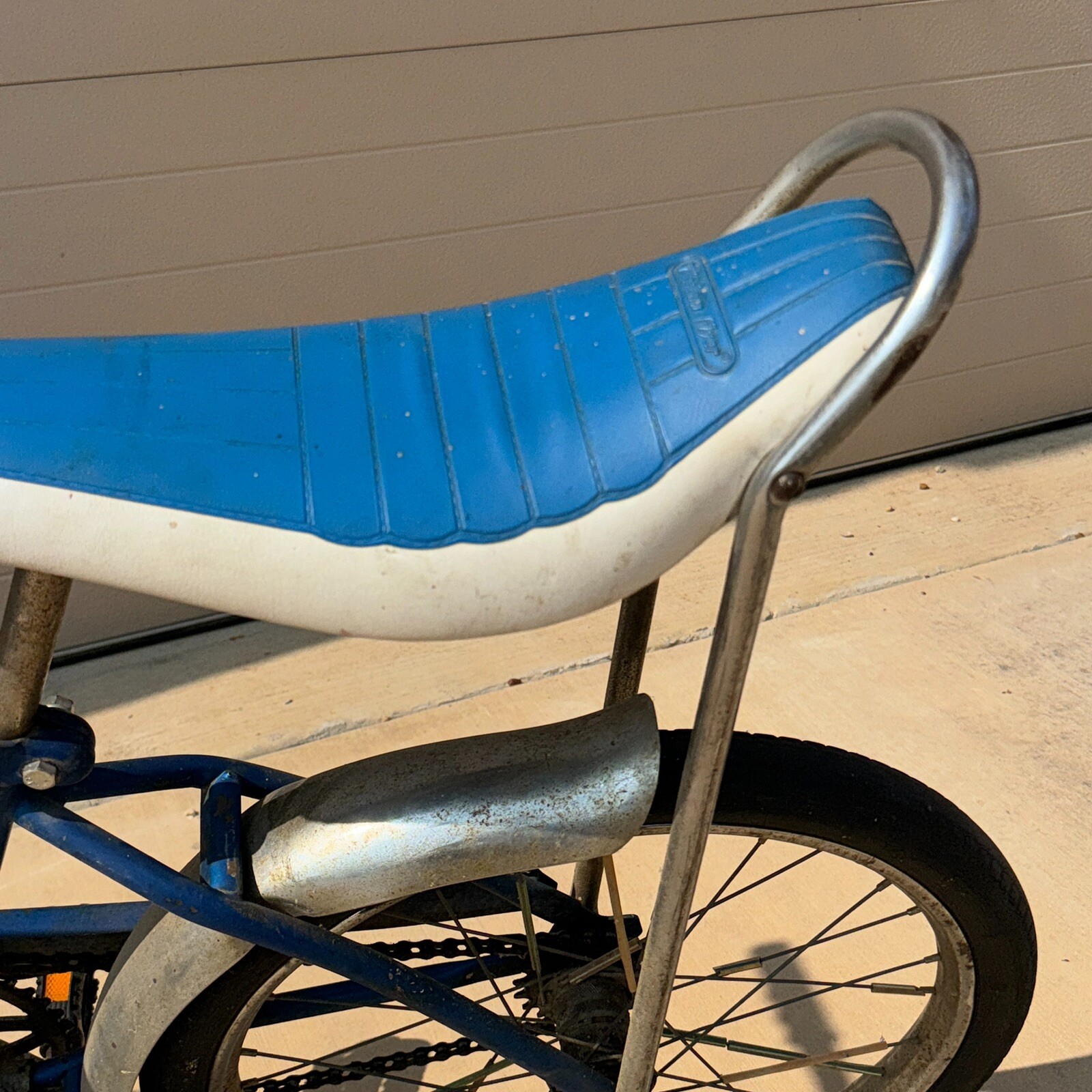 Western Flyer Huffy Bike Muscle Bike Blue White Huffy Banana Seat