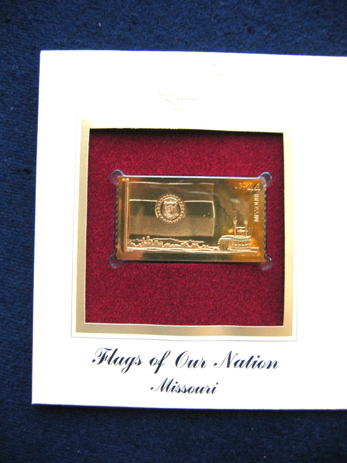 2008 Flags of our Nation Missouri Replica FDC 22kt Gold Golden Cover Stamp