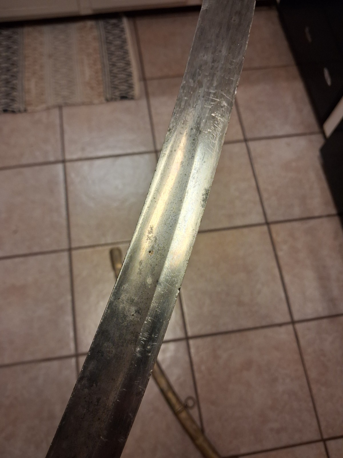 Signed John Prosser of London- War of 1812 Infantry Officers Sword w Scabbard