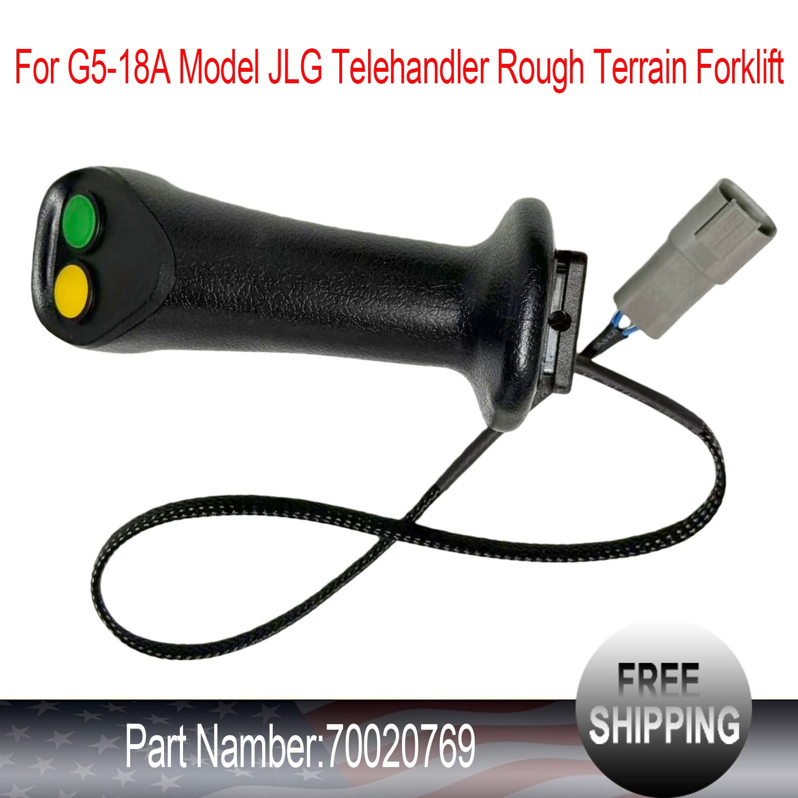 For JLG Telehandler Rough Terrain Forklift Control Handle G5-18A Model 70020769