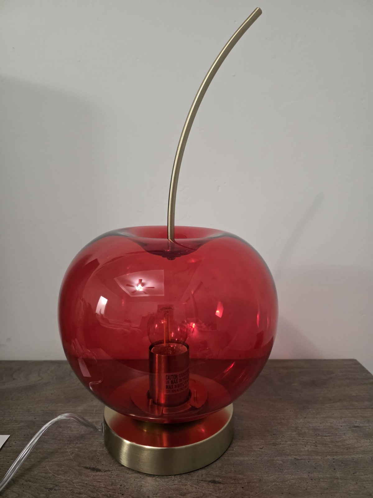 Viral Novogratz Cherry Lamp