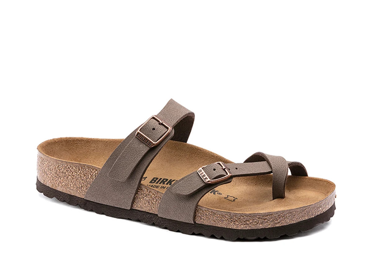 HOT DEAL! Women's Birkenstock Mayari Sandals Recovery Slide Sandals Mocha - NEW