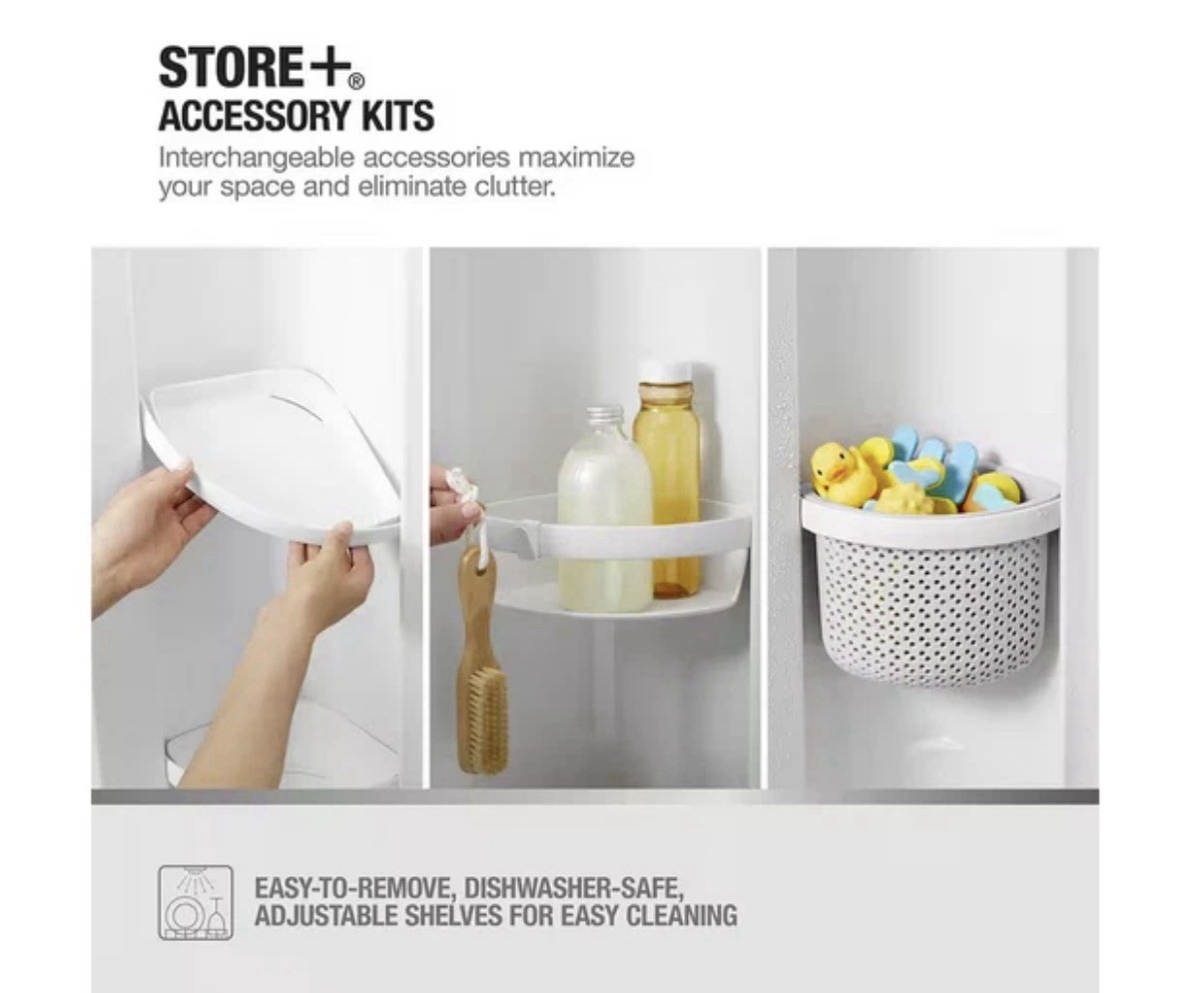 STERLING STORE+ 88038700-0 Family 12-Piece Shelf Accessory Kit