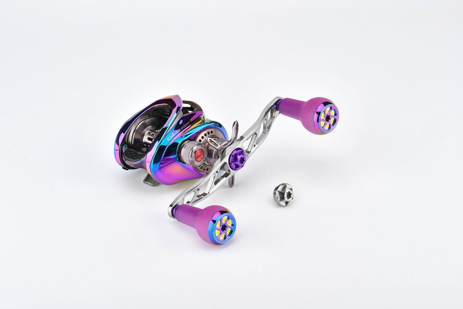 Gomexus Power Handle for Shimano Curado DC Tranx Scorpion Baitcasting Reel 100mm