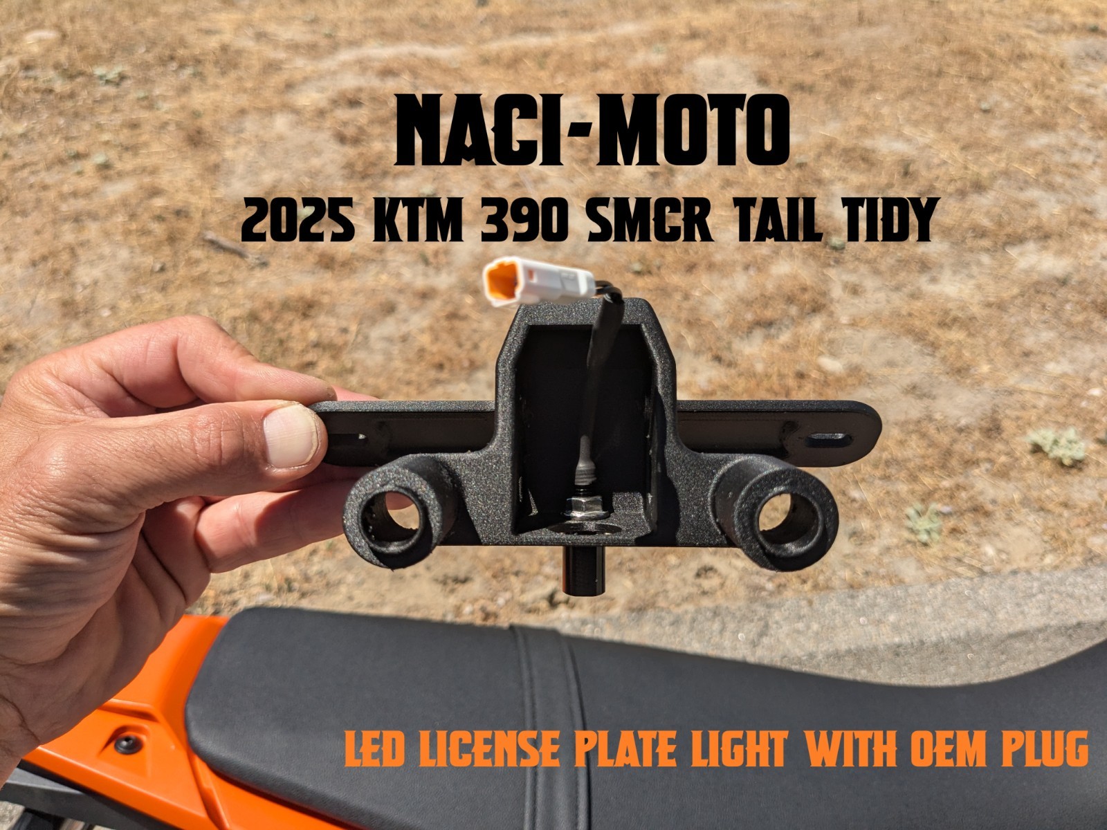 Naci-Moto 2025 KTM 390 V1 SMC R Tail Tidy