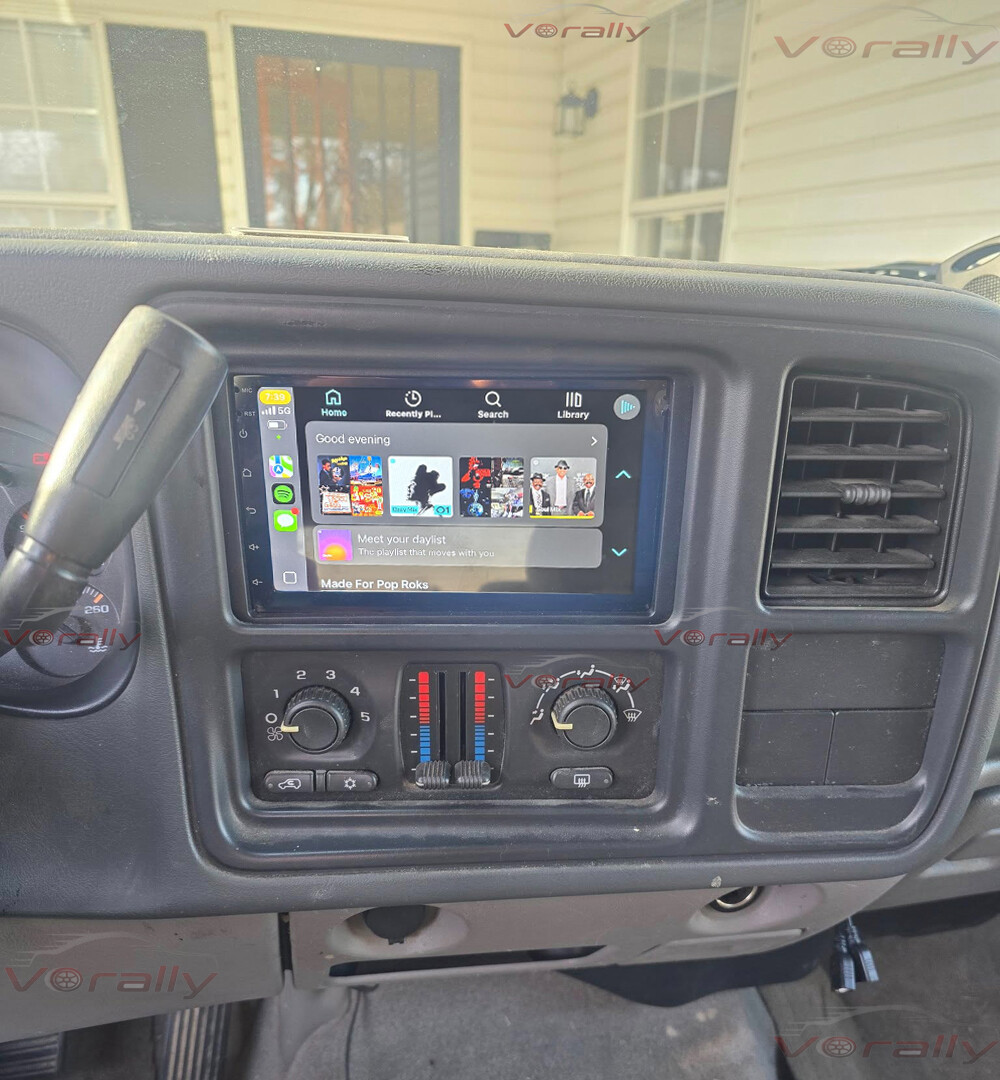 Car Radio for Silverado Tahoe GMC Siera 2003-2006 GPS Navigation Android Carplay