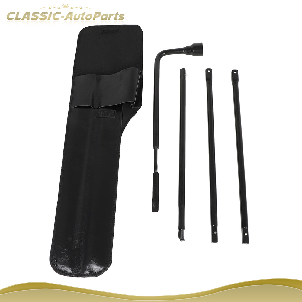 Tire Lug Wrench Jack Tool Kit for Chevrolet Silverado 1500 GMC Sierra 1999-2015