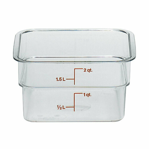 New Cambro 2SFSCW135 Food Storage Container, (7574)