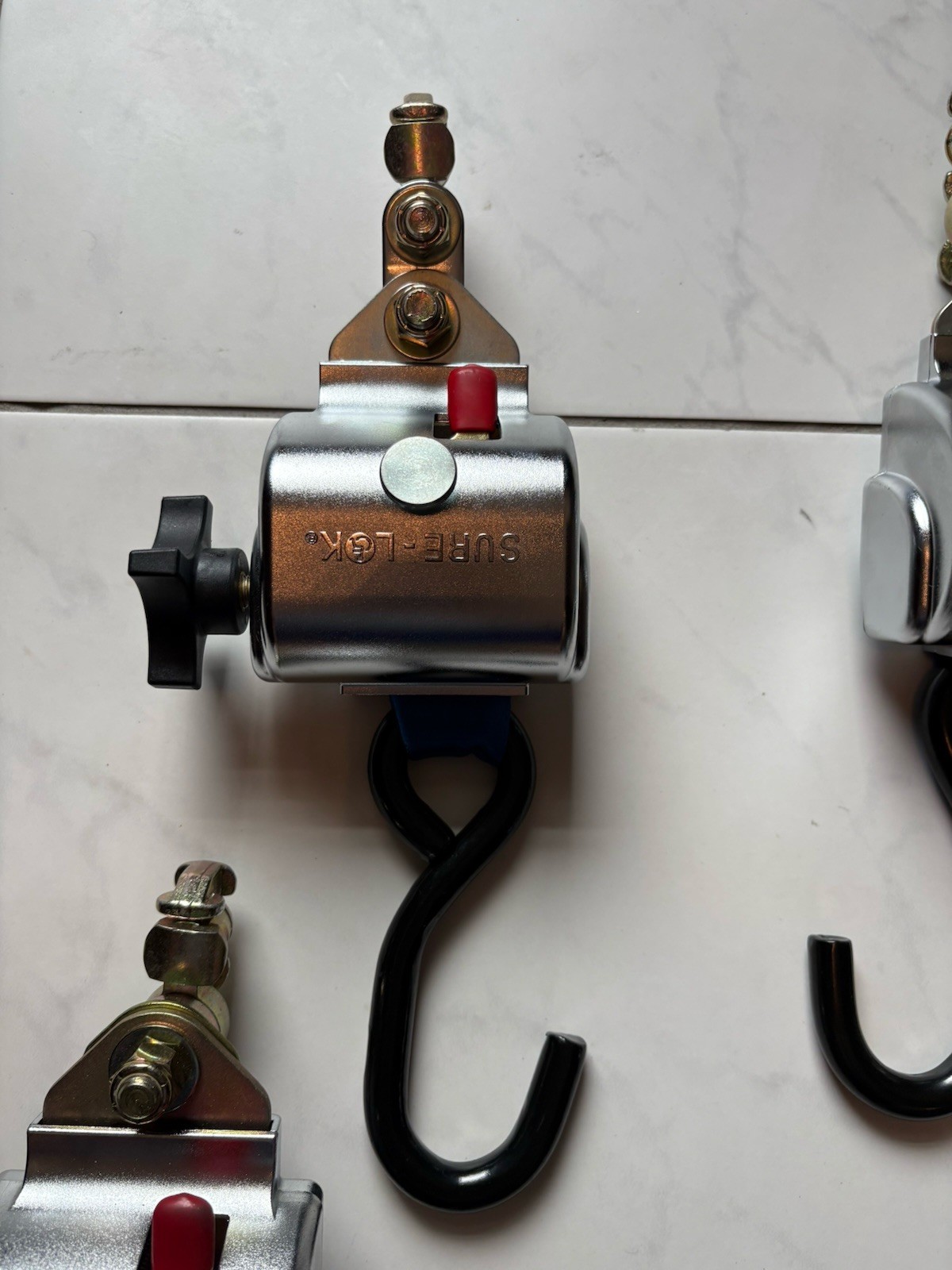 Sure-lok Wheelchair van Tie-down system for L-track