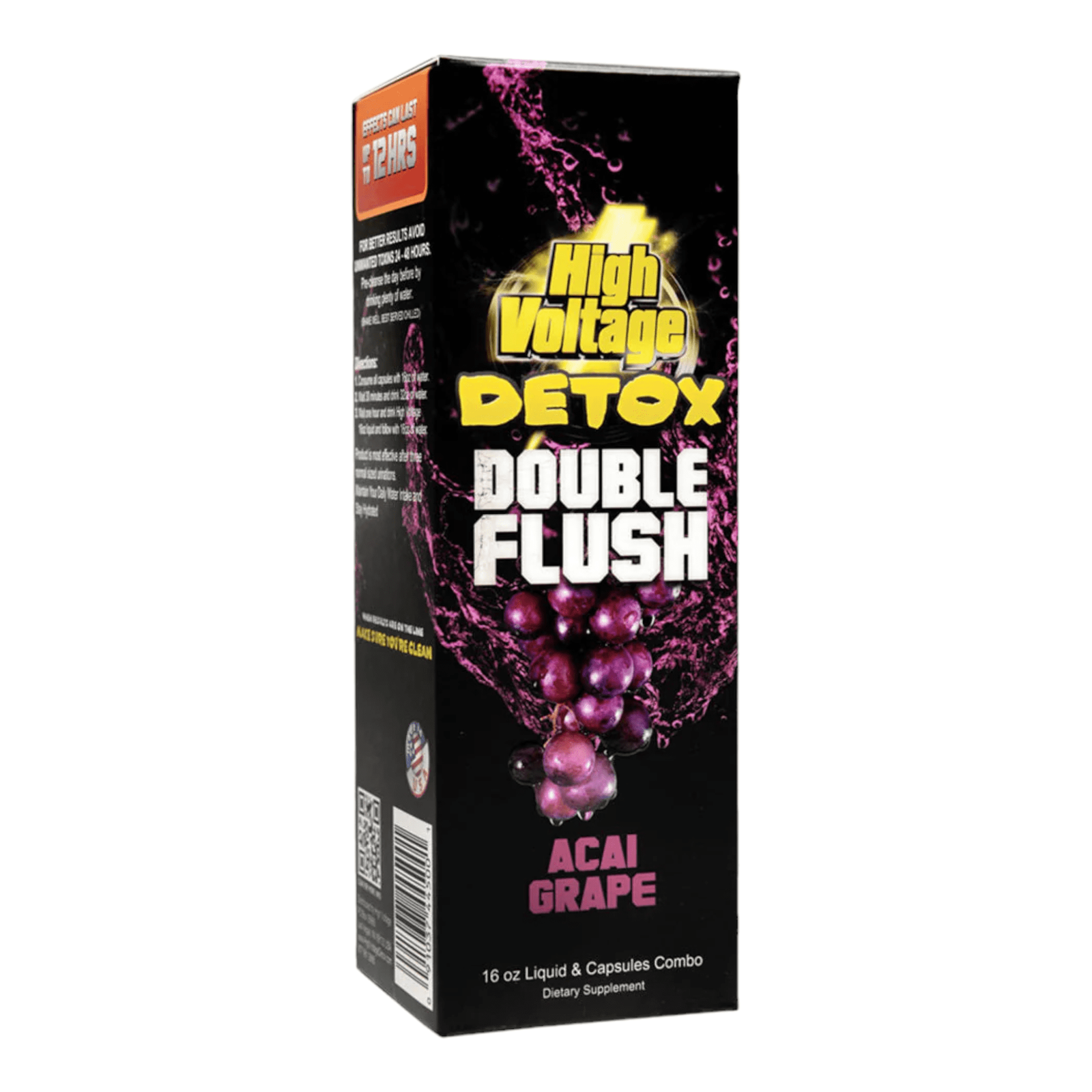 High Voltage | Detox Double Flush 16oz + Capsules