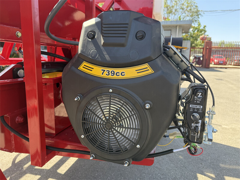 22T Hydraulic Firewood Processor w/ 739cc RATO Engine Log Lifter & 118" Conveyor