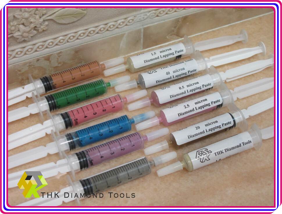 13 pieces THK 5 gram Diamond polishing lapping paste pastes compound 0.25 ~40 US