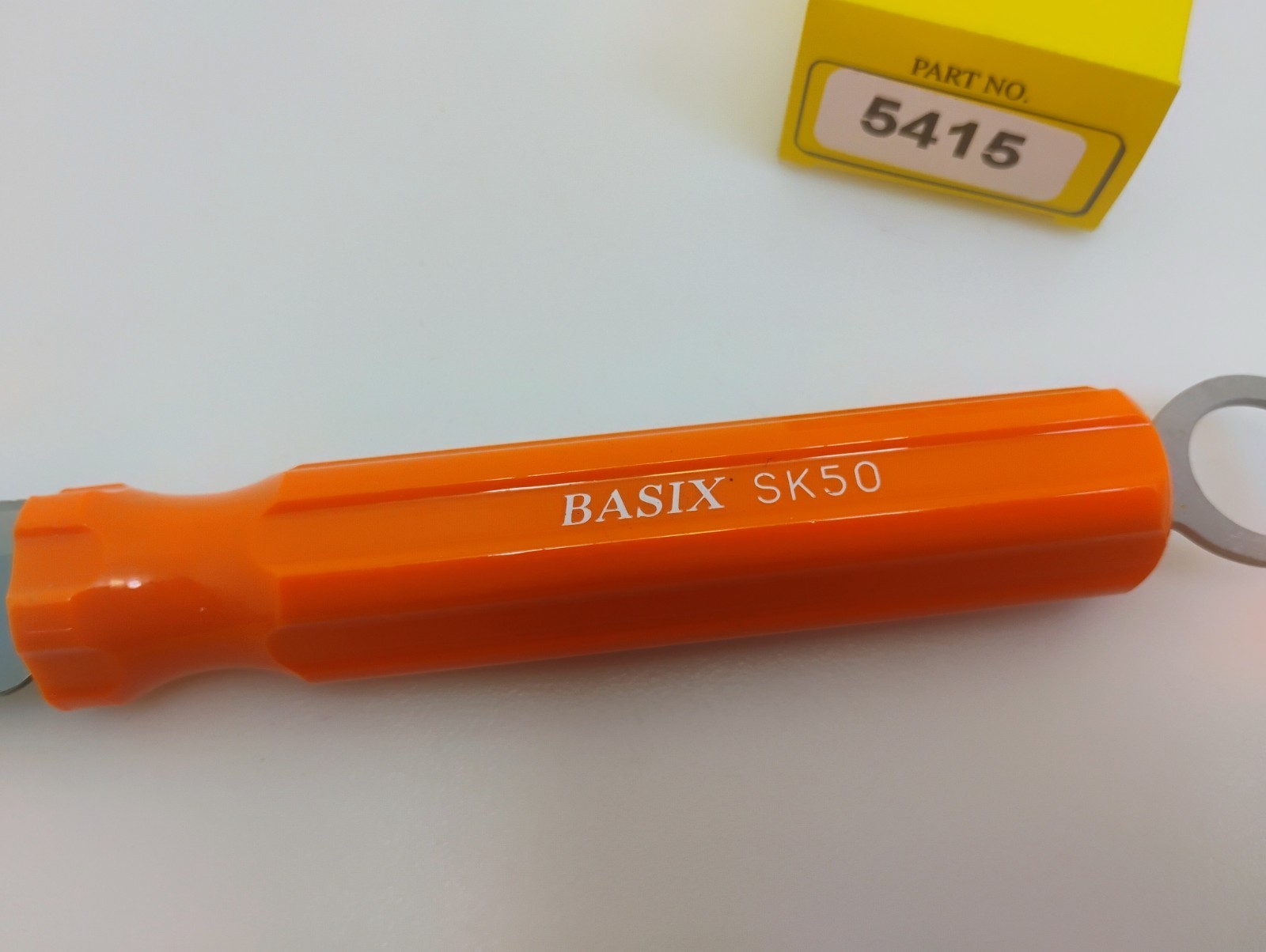 Basix Set (2) Lineman Knives SK50 High Visibility Orange Hang Ring New Old Stock