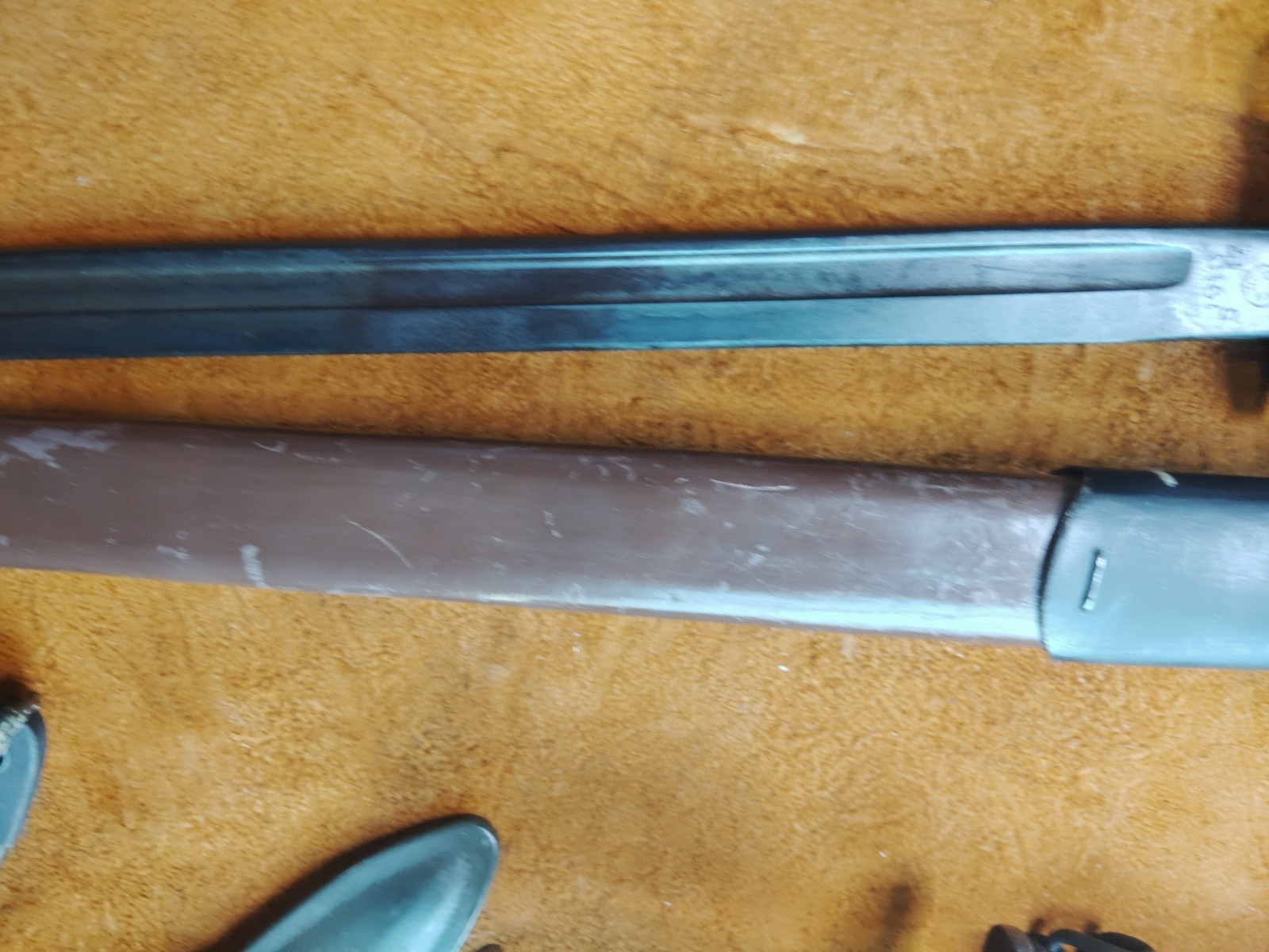 M1917 Enfield Remington Bayonet WWI WWII USMC 1913 8/17 British Markings US