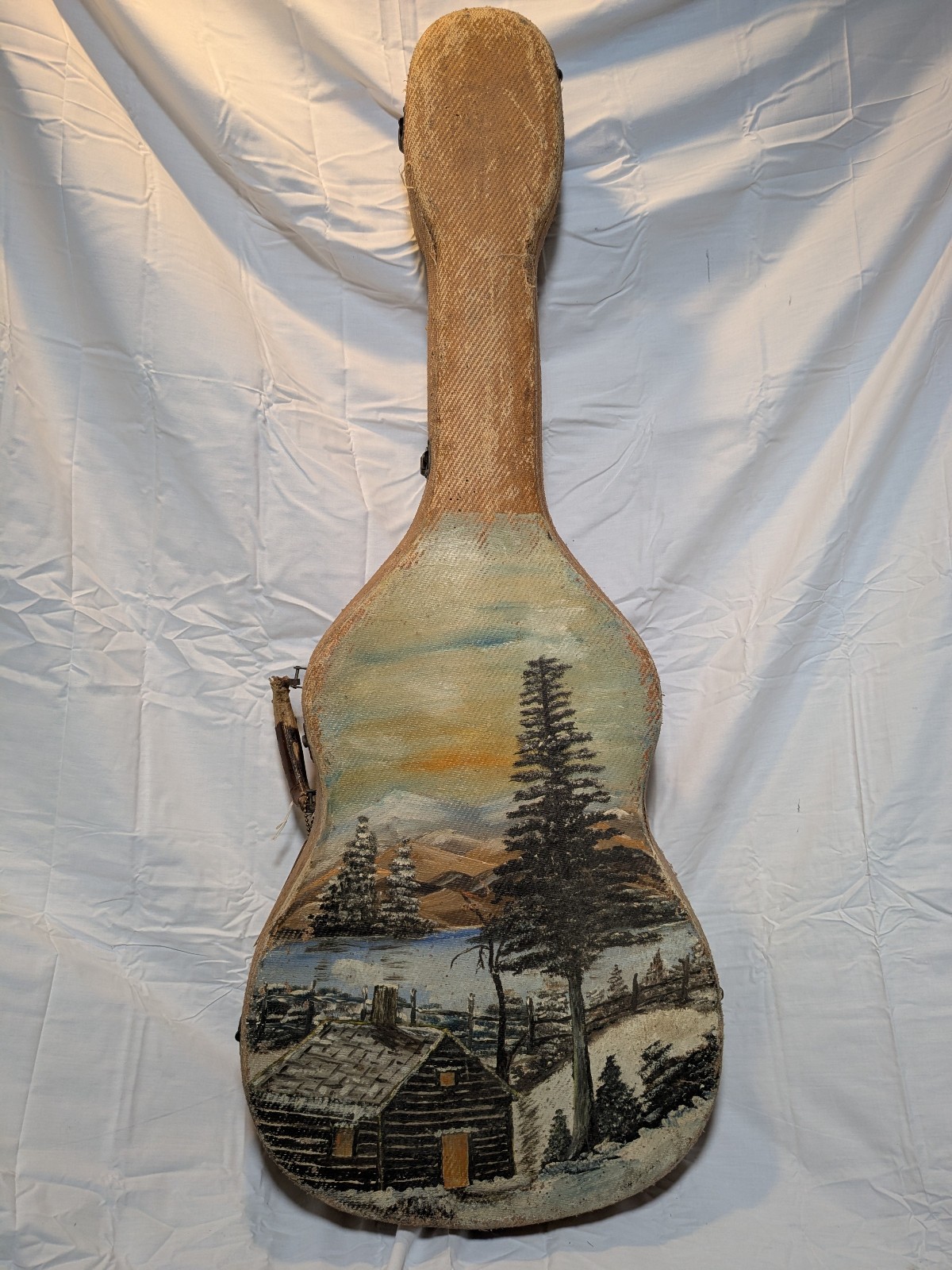 1930's Dobro Model 55 Resonator Round Neck Custom Painted Body and Case