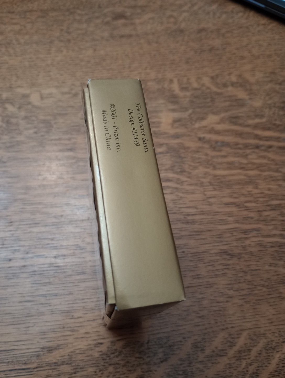 Pipka's Memories Of Christmas Collector's Club '01 Collector Santa Design #11439