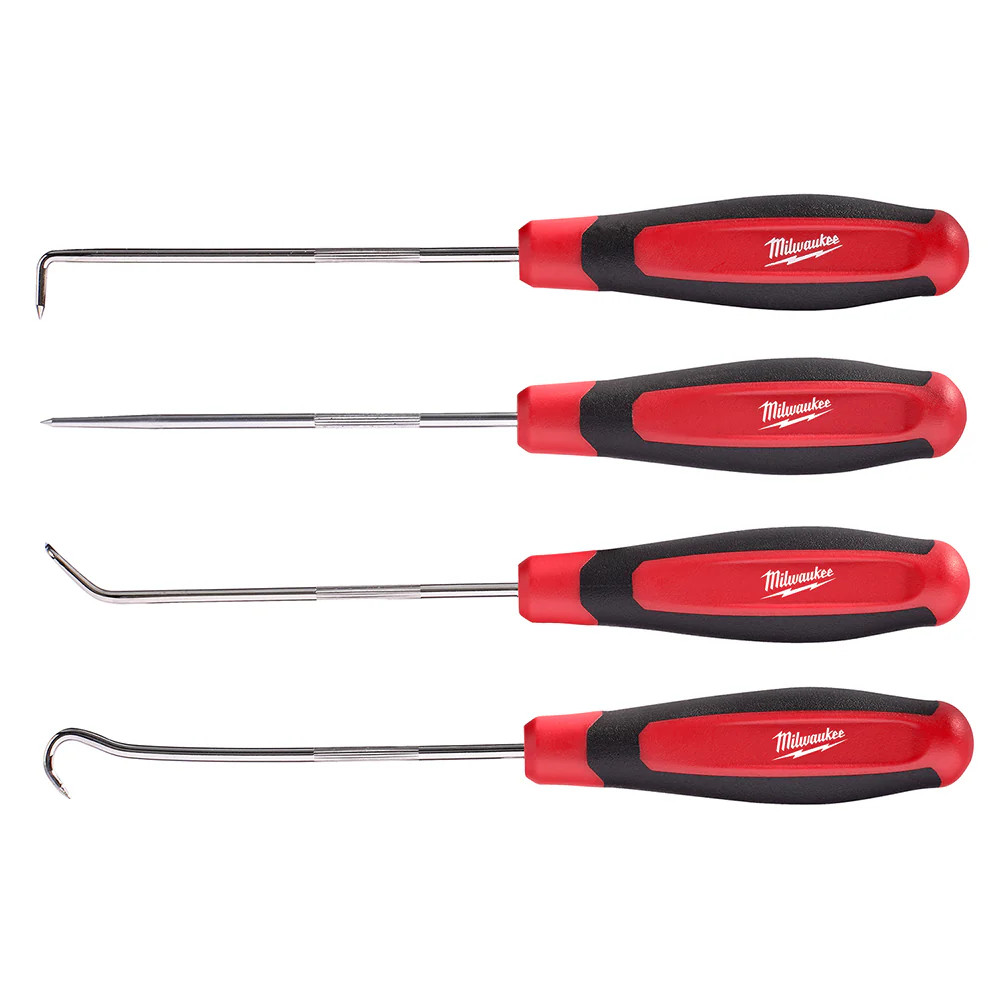 Milwaukee 48-22-9215 Heavy Duty Durable Hook and Pick Set - 4 PC