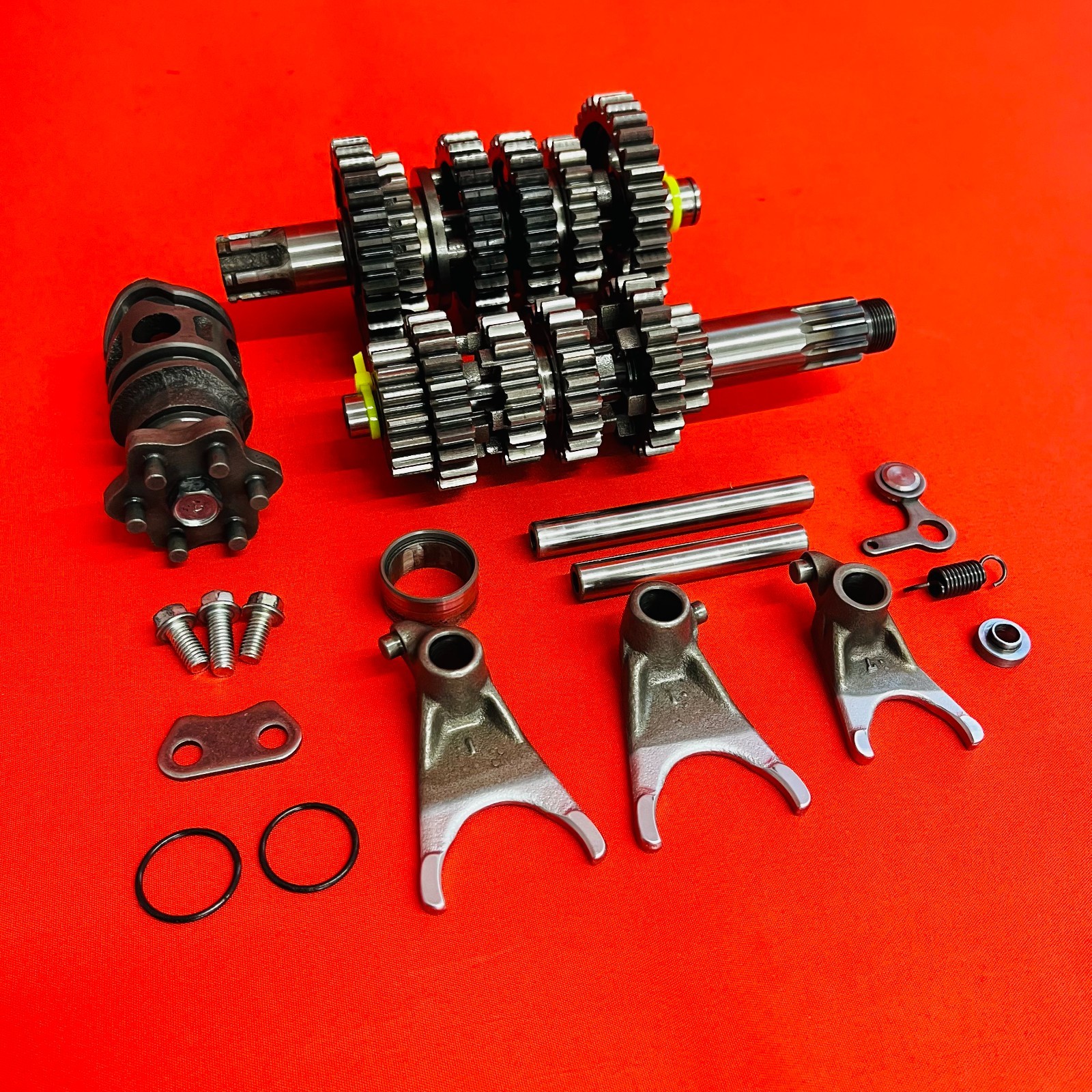 KX85 TRANSMISSION COMPLETE GEAR BOX GENUINE OEM KAWASAKI KX 85 100 (2001-2022)