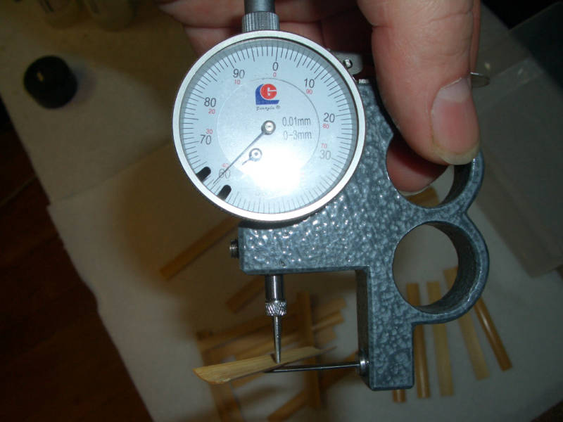 20 Gouged Oboe Reed cane 10.50 Diameter