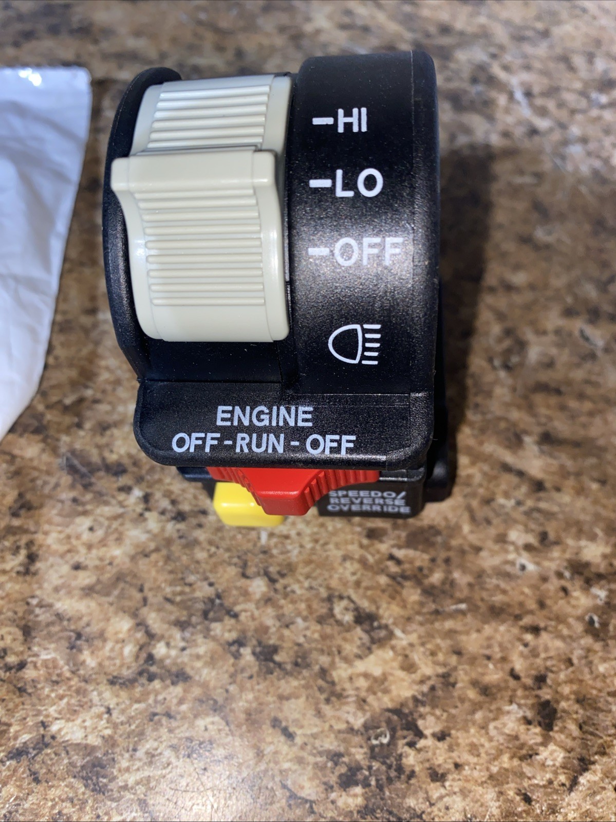 Polaris 4010591 Handlebar Hi Lo Beam Light Kill Stop Switch 2001-05 Sportsman