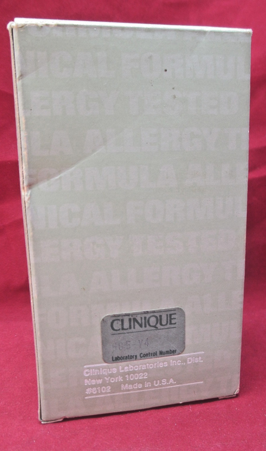 Clinique Facial Soap Extra Strength 6 oz Bar w/ Case ~ NEW ~NOS ~ FREE SHIPPING