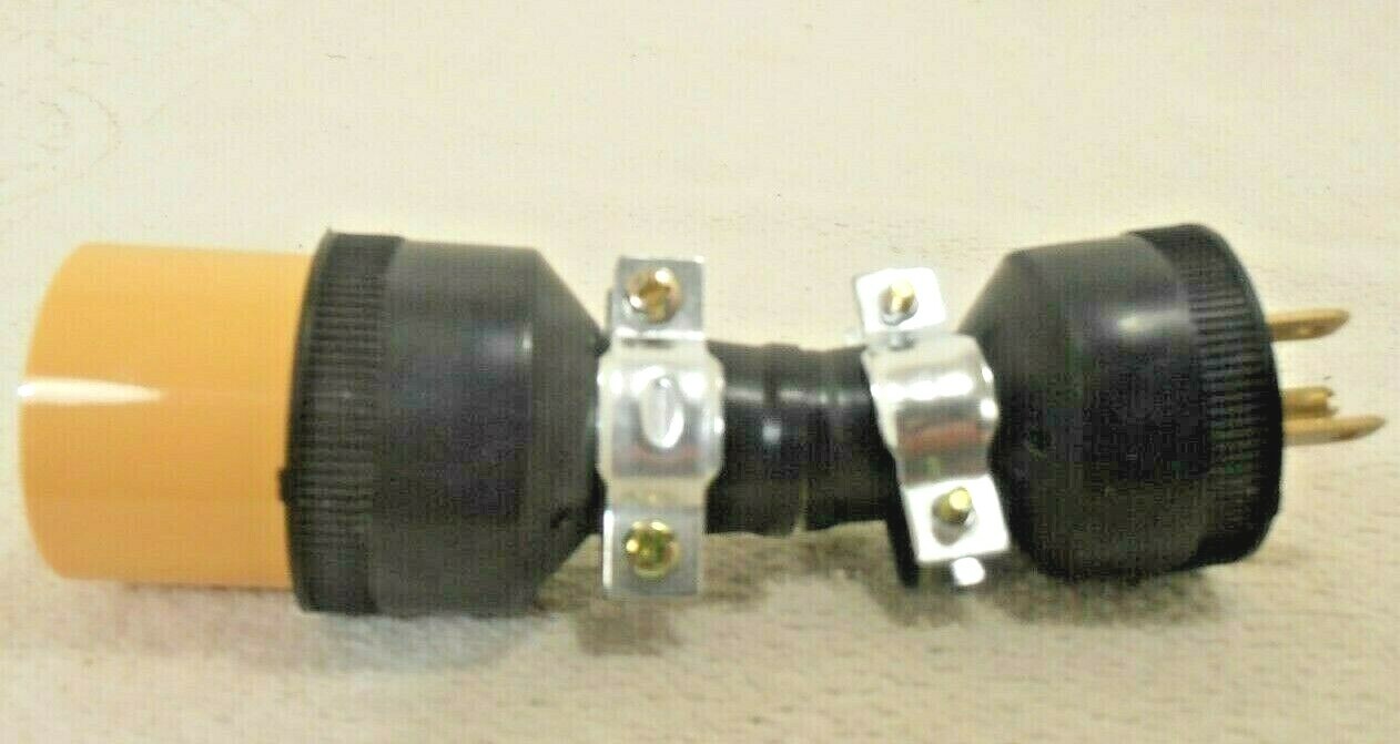 END PLUGS LOT OF 10 (5-M,5-F) EXTENSION CORD REPLACEMENT END PLUGS 125V,15A