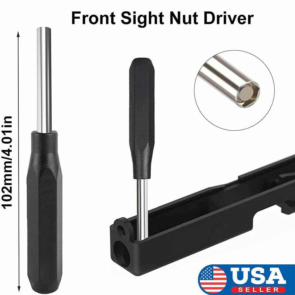 Glock Tool Kit Front Sight Tool Magazine Disassembly Tool Pin Punch 19 17 26 43