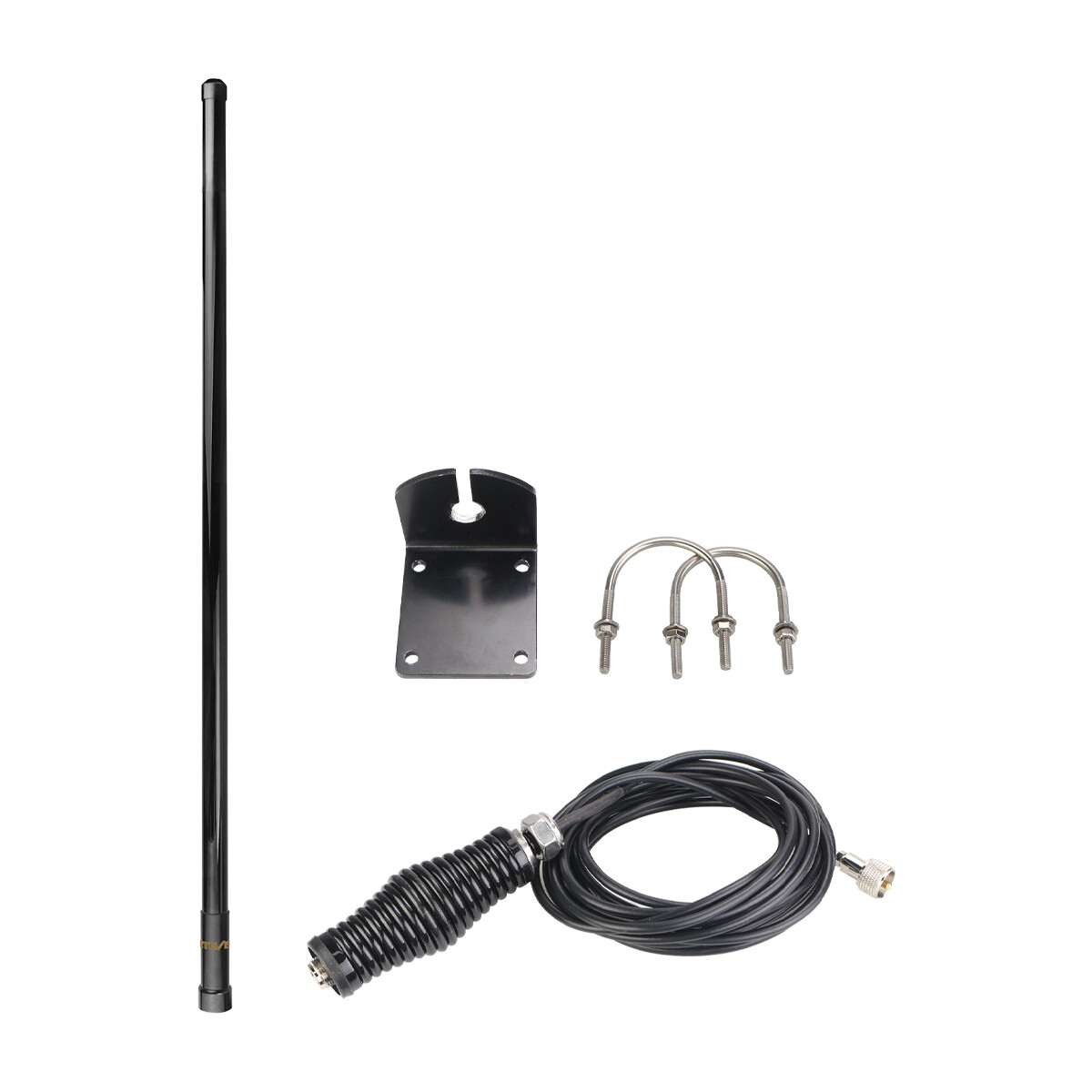 Retevis MR300 GMRS Crash-proof Fiberglass Car Antenna For Mobile Car Radios